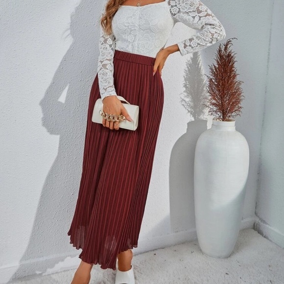 Pleated Chiffon Maxi Dresses & Skirts